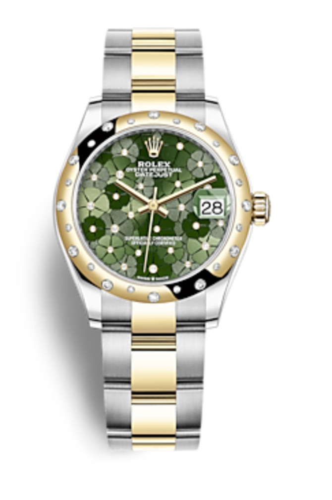 Rolex m278343rbr-0031 Datejust Oystersteel Yellow gold and Diamonds