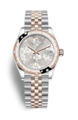 Rolex Datejust m278341rbr-0032 Oystersteel Everose gold and Diamonds