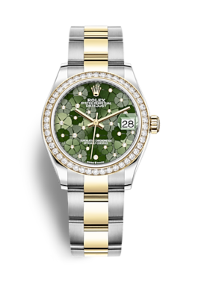 Rolex m278383rbr-0031 Datejust Oystersteel yellow gold and diamonds