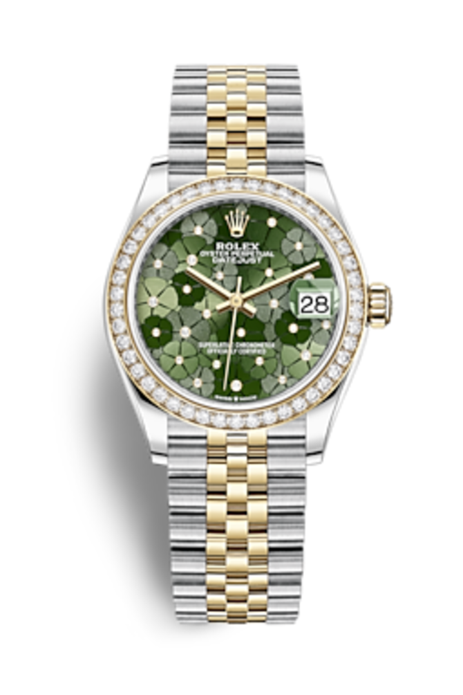 Rolex m278383rbr-0032 Datejust Oystersteel Yellow gold and Diamonds