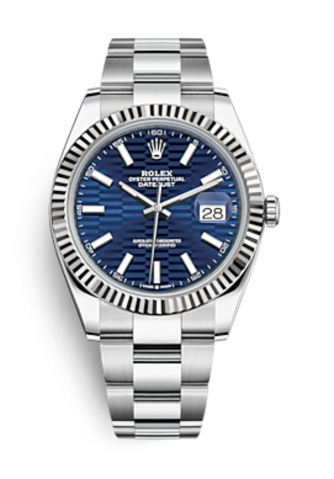 Rolex m126334-0031 Datejust Oystersteel and White gold
