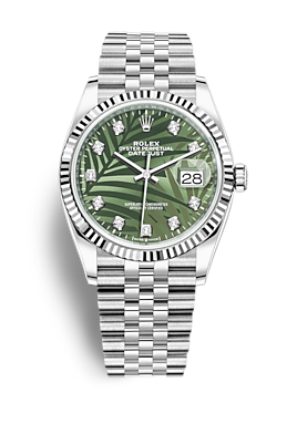 m126234-0055 Rolex Oystersteel and White gold Datejust