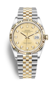 Rolex Datejust m126233-0045 Oystersteel and Yellow gold
