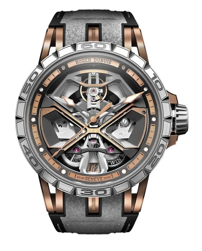 Roger Dubuis RDDBEX0750 Excalibur Spider Huracan Pink Gold 45 mm