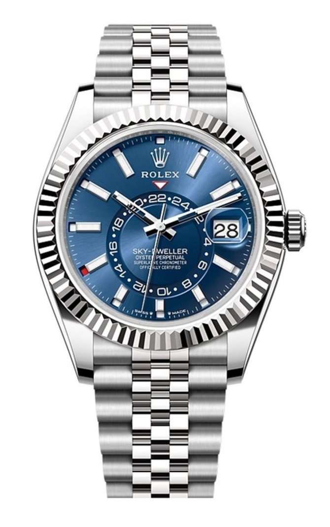 Rolex 336934-0006 Sky-Dweller 42 mm Steel and White Gold