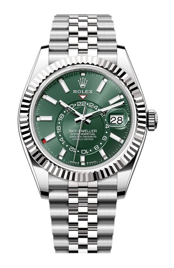 Rolex 336934-0002 Sky-Dweller 42 mm Steel and White Gold