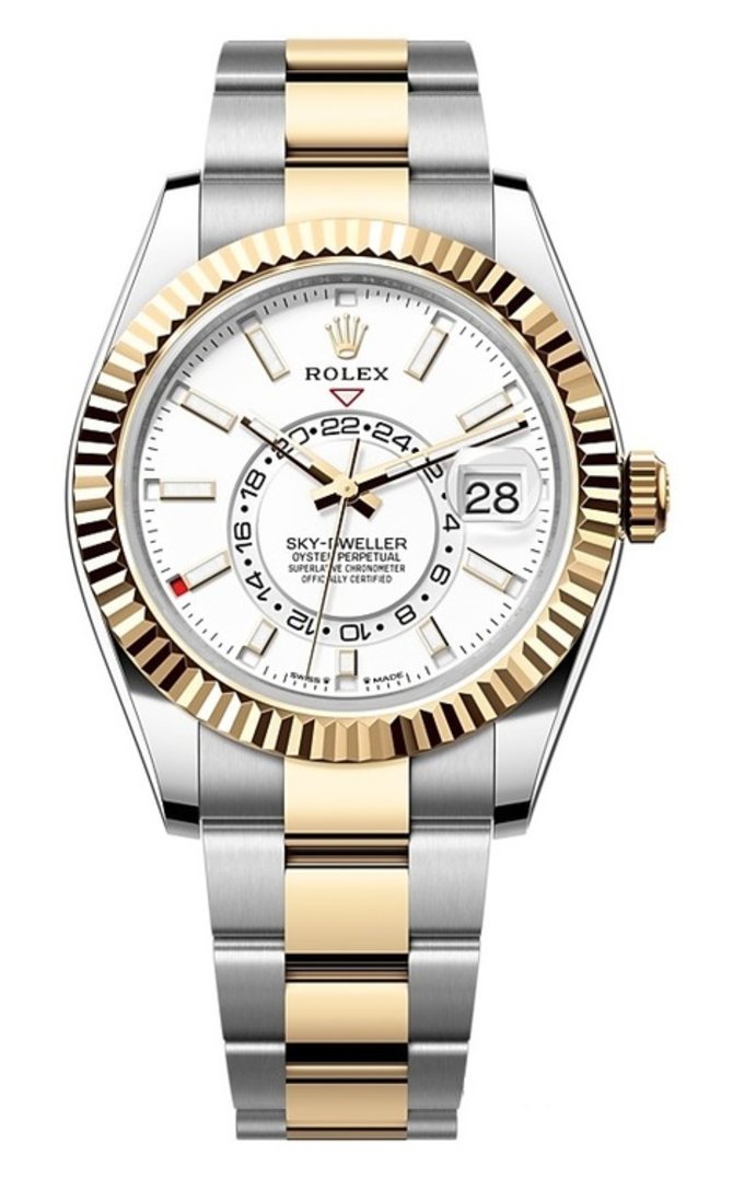 Rolex 336933-0005 Sky-Dweller 42 mm Steel and Yellow Gold
