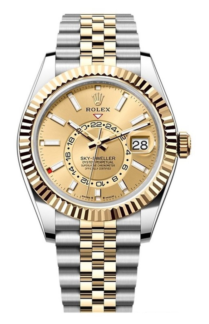 Rolex 336933-0002 Sky-Dweller 42 mm Steel and Yellow Gold