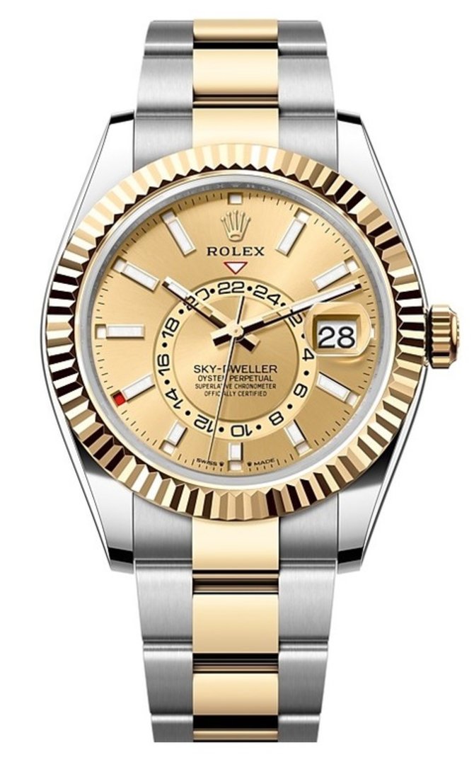 Rolex 336933-0001 Sky-Dweller 42 mm Steel and Yellow Gold