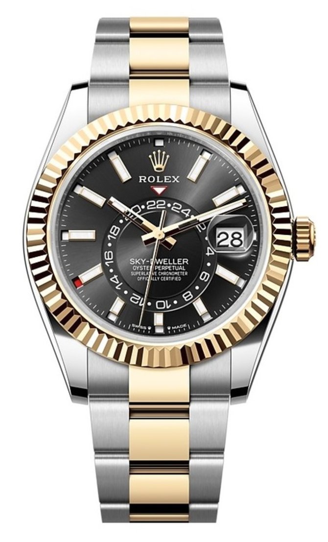 Rolex 336933-0003 Sky-Dweller 42 mm Steel and Yellow Gold