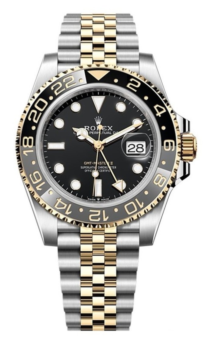 Rolex 126713grnr-0001 GMT-Master II 40 mm Steel and Yellow Gold