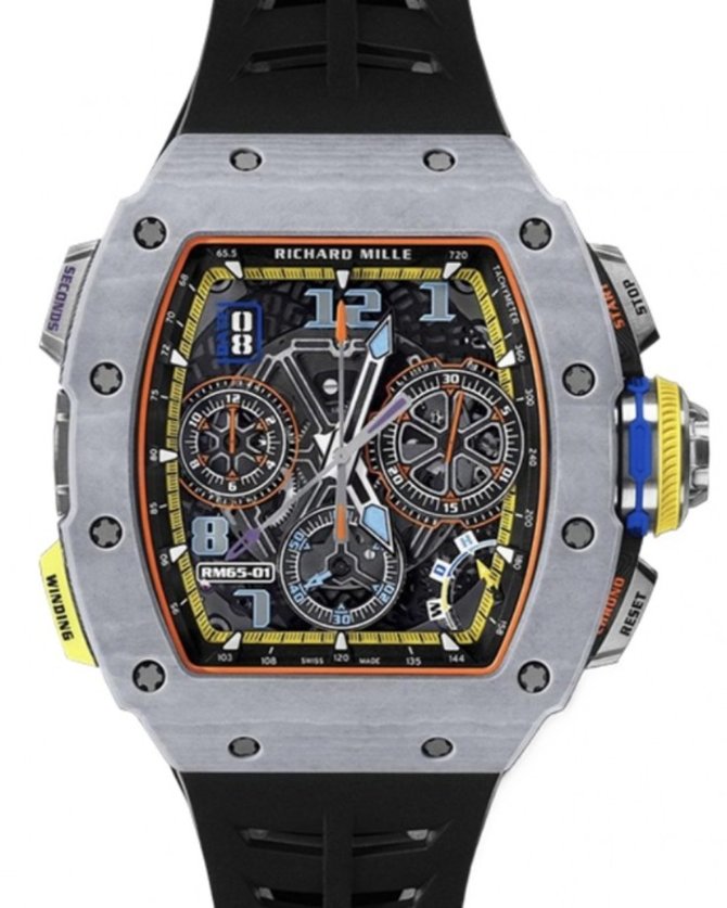 Richard Mille RM65-01Q RM Automatic Split-seconds Chronograph Grey Quartz