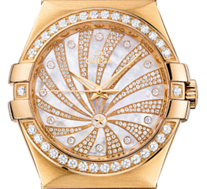 Omega 123.55.35.20.55-001 Constellation Ladies Co-axial - фото 3