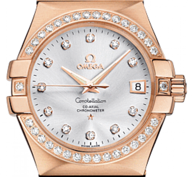Omega 123.55.35.20.52-001 Constellation Ladies Co-axial - фото 3