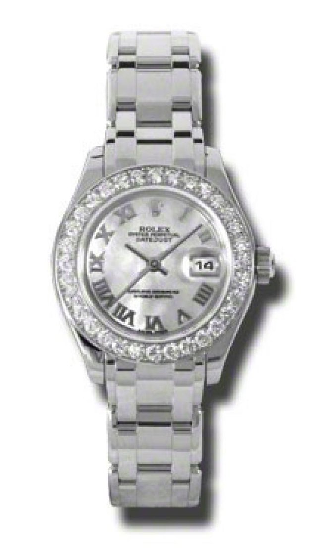 Rolex 80299 mr Datejust Ladies Pearlmaster 29mm White Gold - фото 1