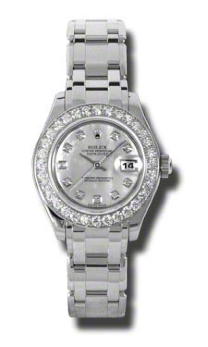 Rolex 80299 md Datejust Ladies Pearlmaster 29mm White Gold - фото 2