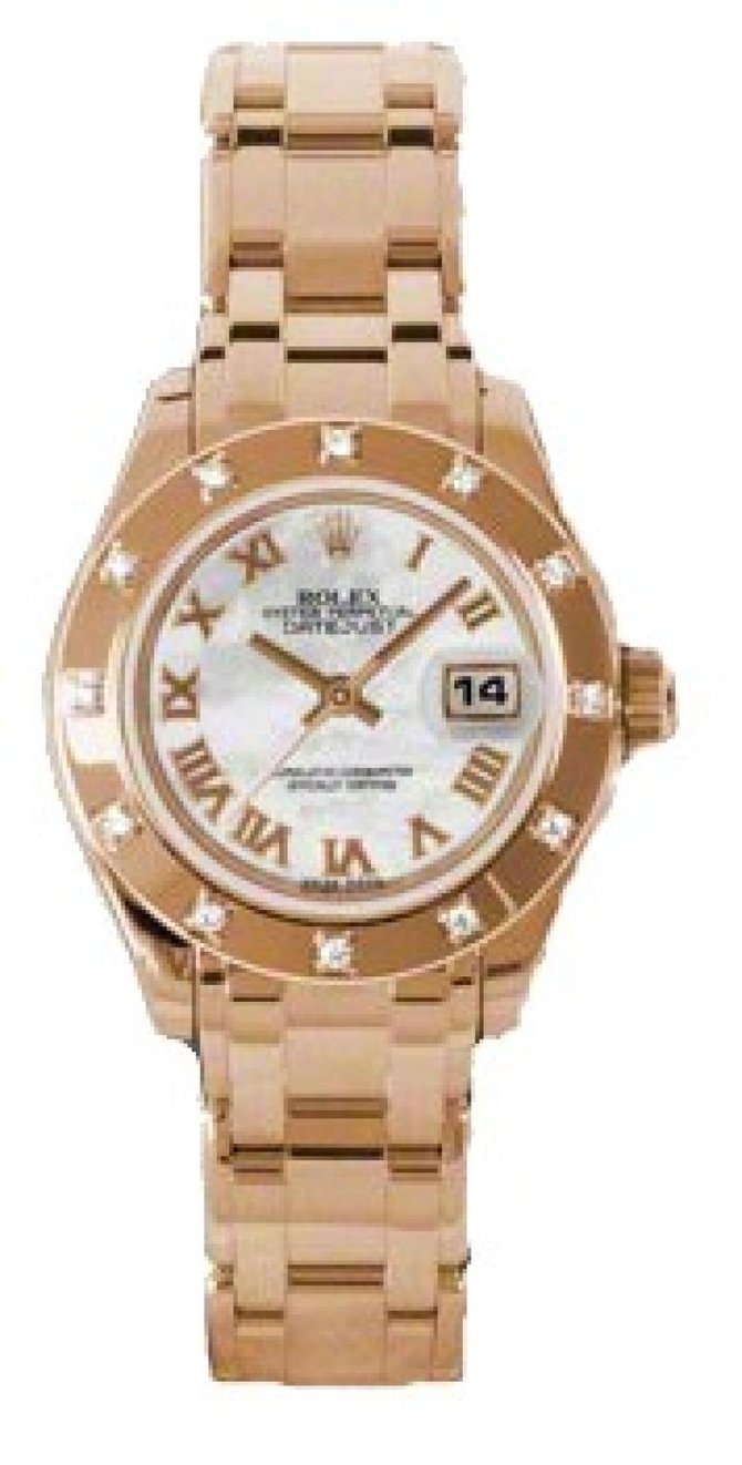 Rolex 80315 mr Datejust Ladies Pearlmaster Everose Gold