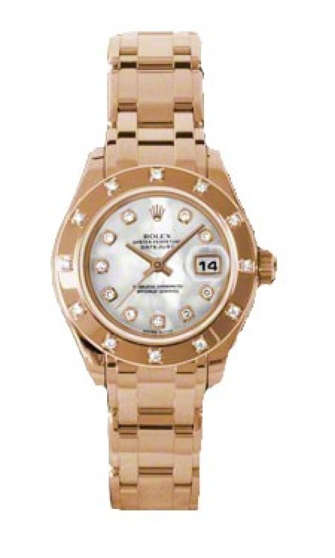 Rolex 80315 chrd Datejust Ladies Pearlmaster Everose Gold