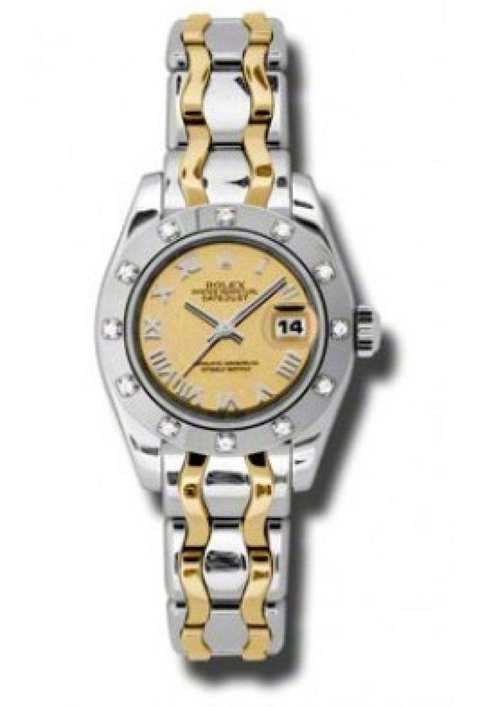 Rolex 80319 chrbic Datejust Ladies  Pearlmaster Bicolor - фото 4