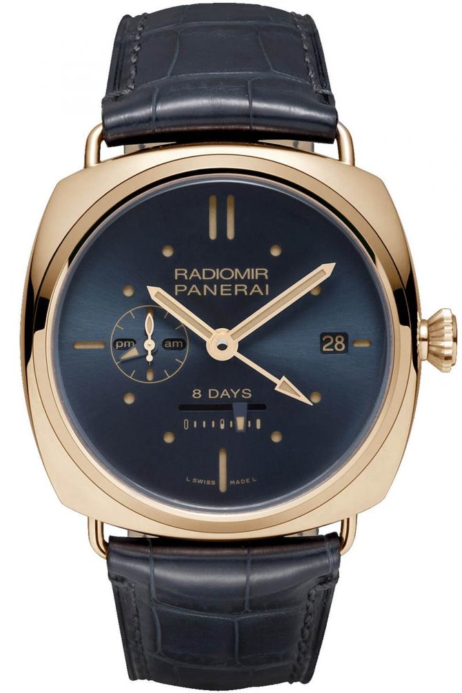 Officine Panerai PAM00538 Special Editions Radiomir 8 Days GMT Oro Rosso 2013 - фото 1
