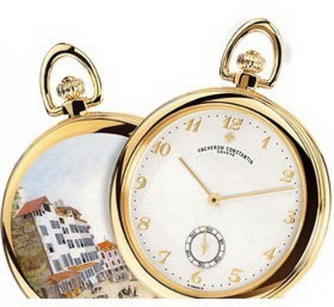 Vacheron Constantin 57120/000J-7607 Metiers D'Art Enamelled Pocket Watch