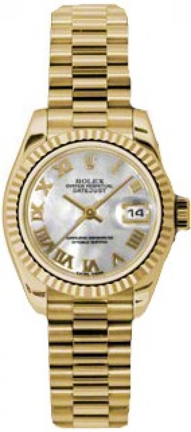 Rolex 179178 mrp Datejust Ladies 26mm Yellow Gold