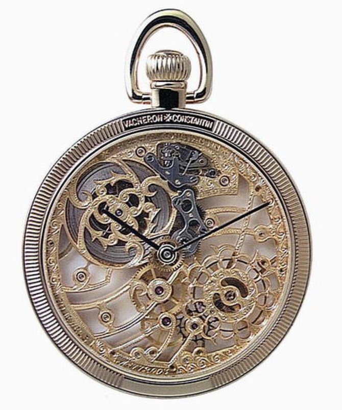 Vacheron Constantin 57100/000J-0000 Metiers D'Art Skeleton Pocket Watch