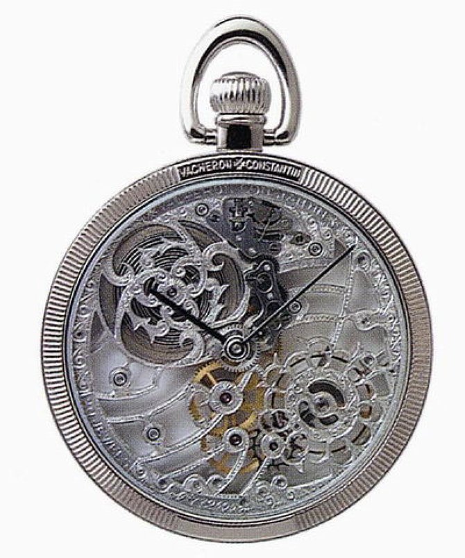 Vacheron Constantin 57100/000P-0000 Metiers D'Art Skeleton Pocket Watch