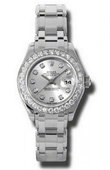 Rolex Datejust Ladies 80299 sd Pearlmaster White Gold
