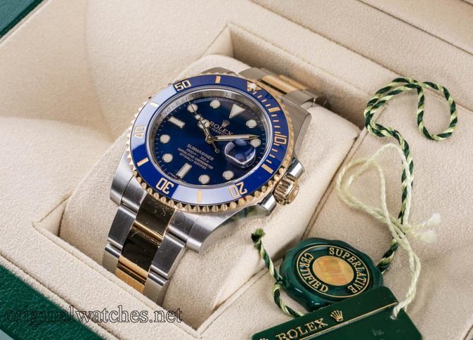 Rolex 116613LB Submariner Steel and Yellow Gold Ceramic - фото 5