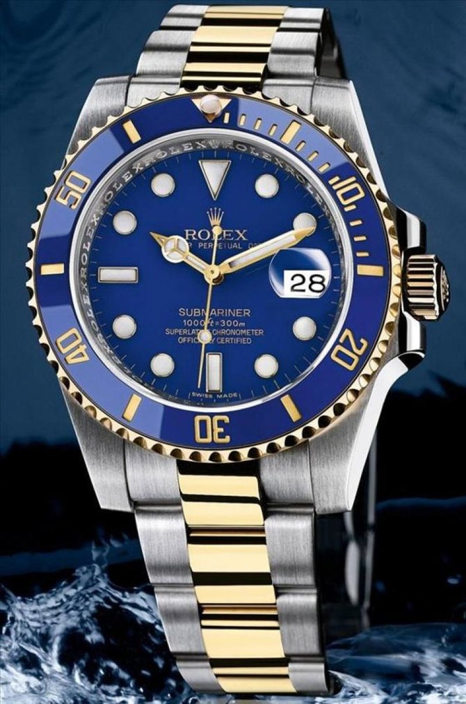 Rolex 116613LB Submariner Steel and Yellow Gold Ceramic - фото 2