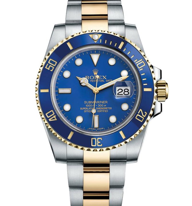 Rolex 116613LB Submariner Steel and Yellow Gold Ceramic - фото 1