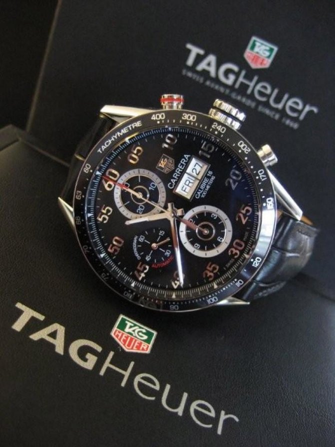 Tag Heuer CV2A10.FC6235 Carrera Day Date Automatic Chronograph - фото 5