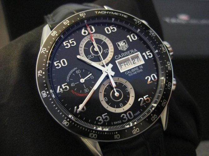 Tag Heuer CV2A10.FC6235 Carrera Day Date Automatic Chronograph - фото 6