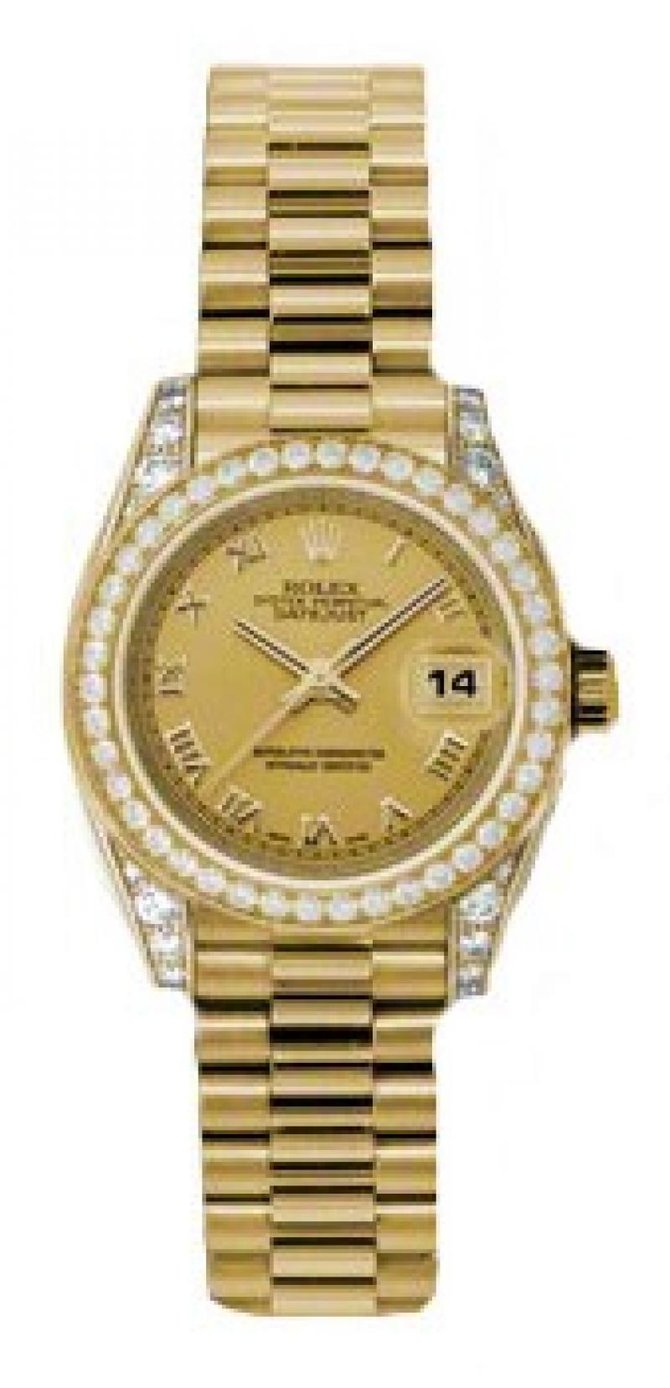 Rolex 179158 chrp Datejust Ladies 26mm Yellow Gold - фото 1