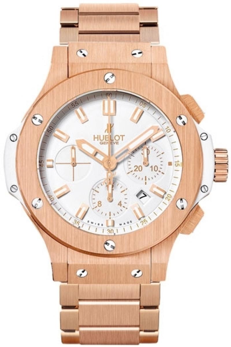 301.PE.2180.PE Hublot Evolution Gold All White Big Bang 44mm