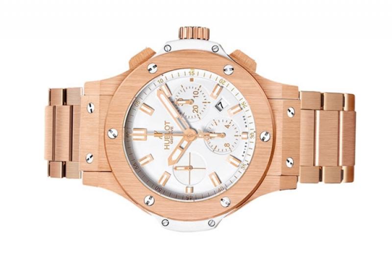 301.PE.2180.PE Hublot Evolution Gold All White Big Bang 44mm