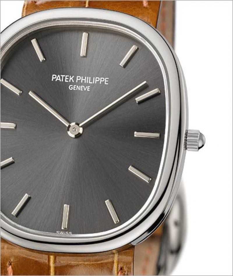 Patek Philippe 3738/100G-012 Golden Ellipse White Gold - Men Golden ...