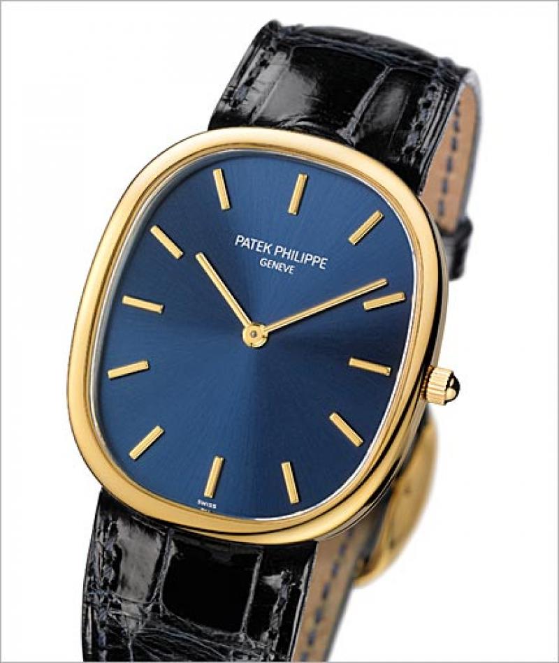 Patek Philippe 3738/100J-012 Golden Ellipse Yellow Gold - Men Golden ...