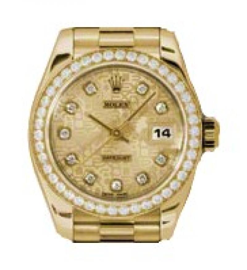 179138 chjdp Rolex  26mm Yellow Gold Datejust Ladies