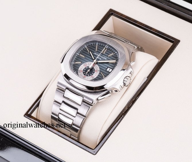 Patek Philippe 5980/1A-001 Nautilus Chronograph Stainless Steel - фото 7