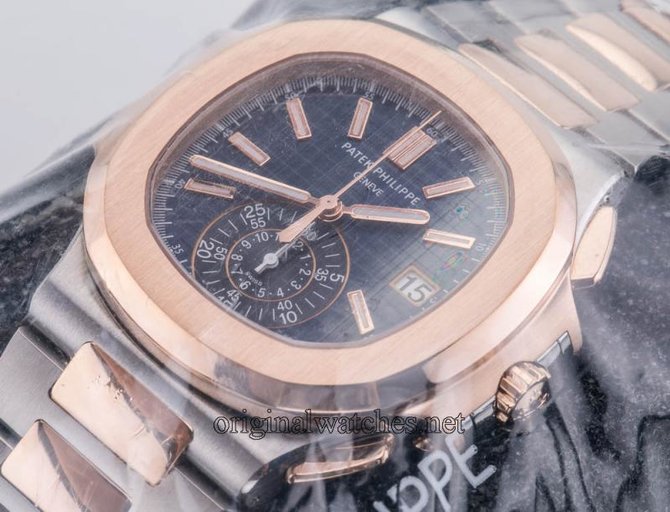 Patek Philippe 5980/1AR-001 Nautilus Stainless Steel and Rose Gold - фото 10