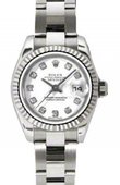 Rolex Datejust Ladies 179179 wdo 26mm White Gold