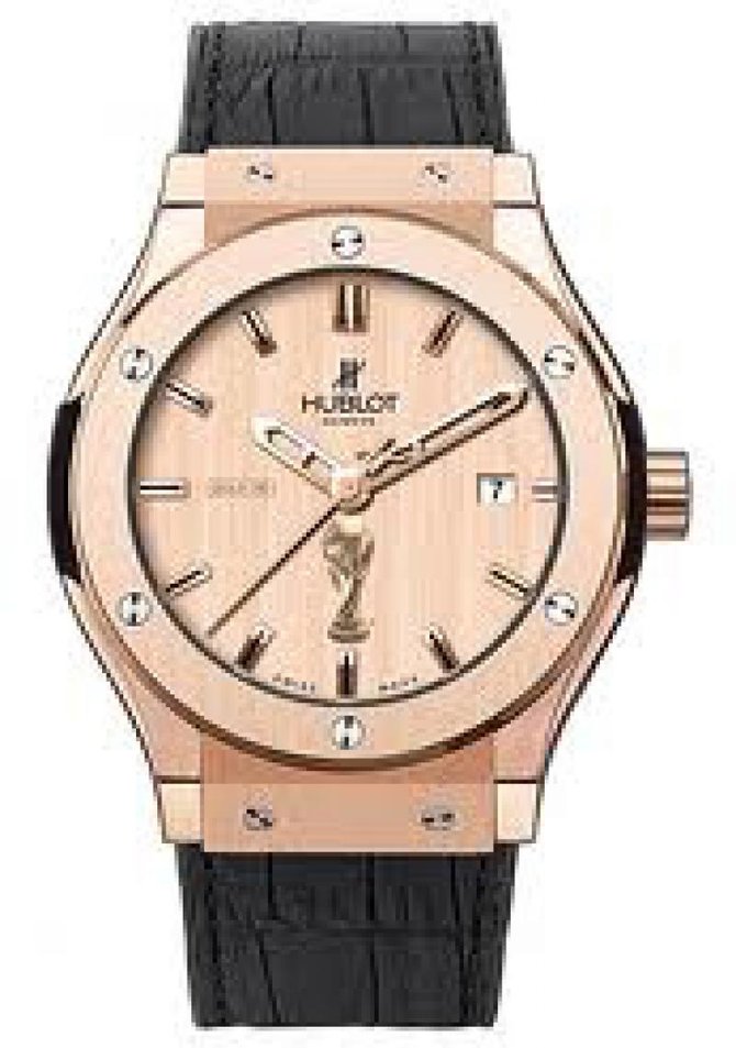 Hublot 511.PX.0210.GR.FIF10 Classic Fusion Fusion Gold World Cup - фото 1