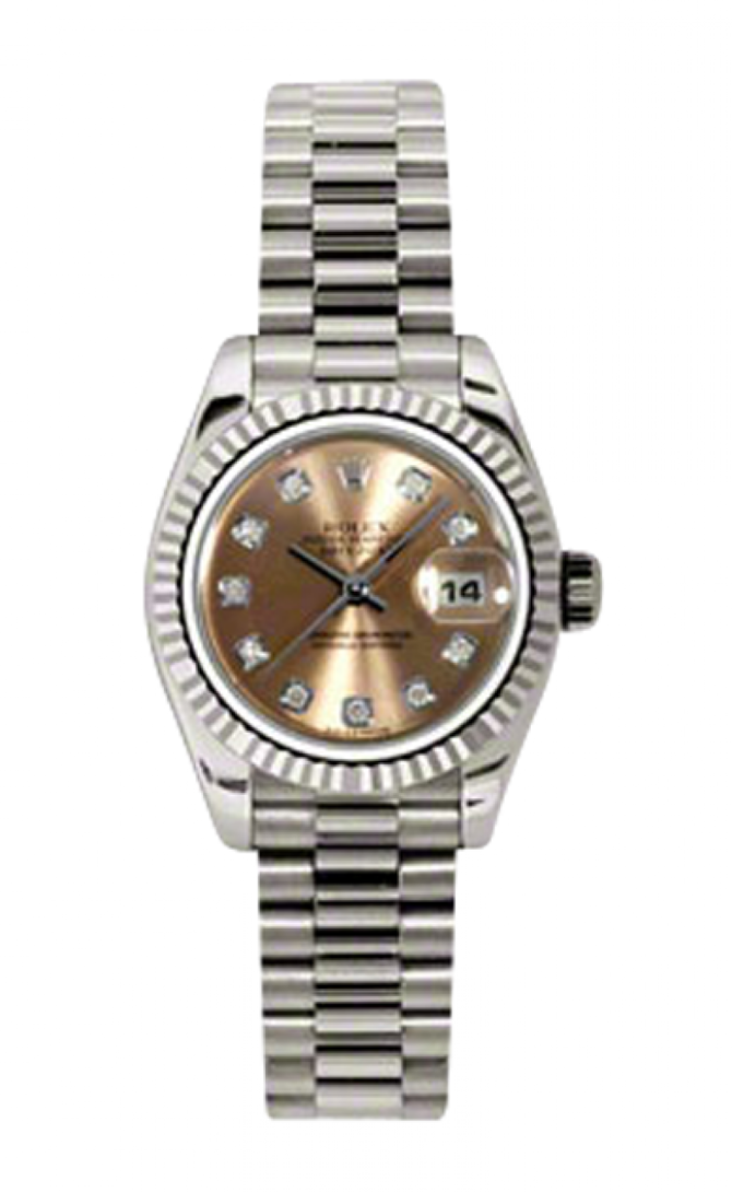 Rolex 179179 pdp Datejust Ladies 26mm White Gold - фото 1
