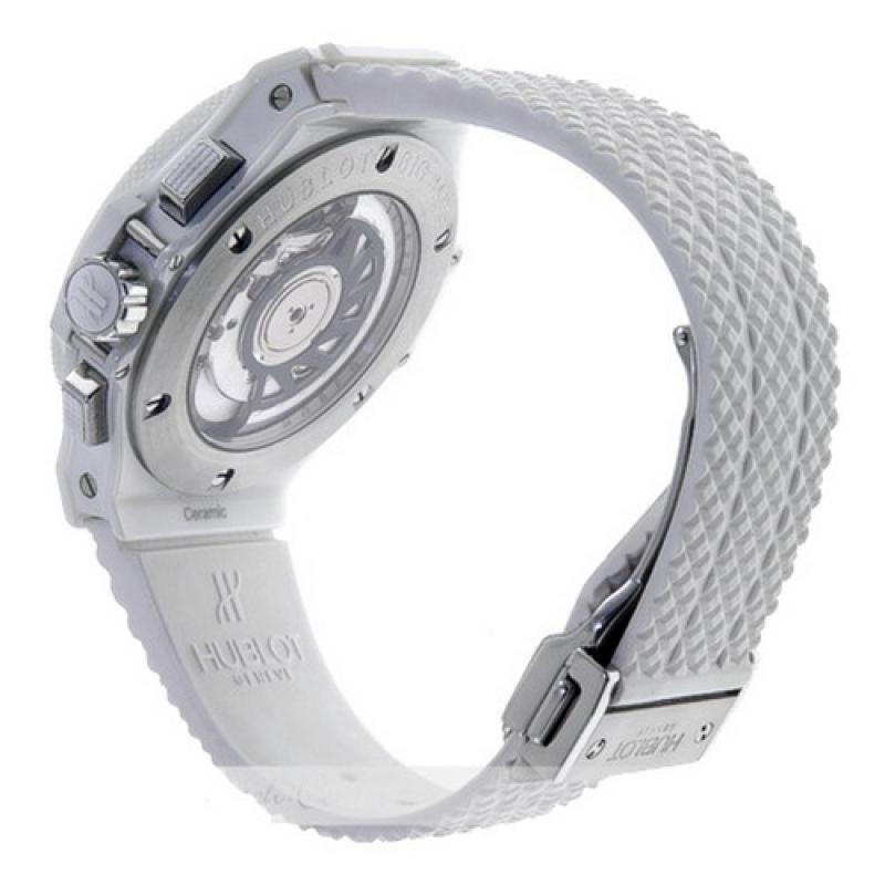 341.CH.230.RW Hublot All White Ceramic Aspen Big Bang 41mm Ladies