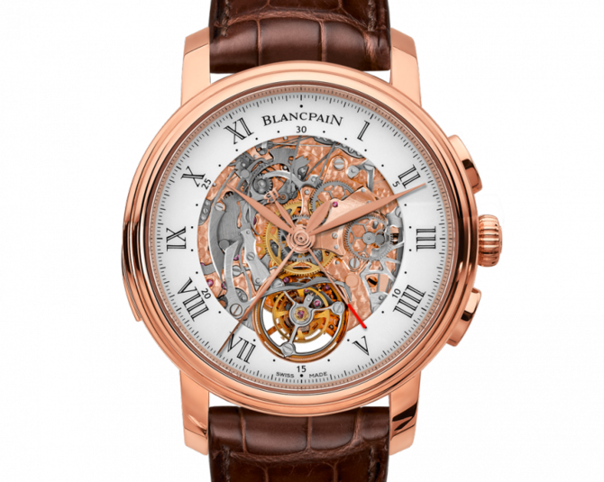 Blancpain 2358-3631-55B Le Brassus Blancpain Le Brassus Carrousel Repetition Minutes Chronographe Flyback  - фото 1