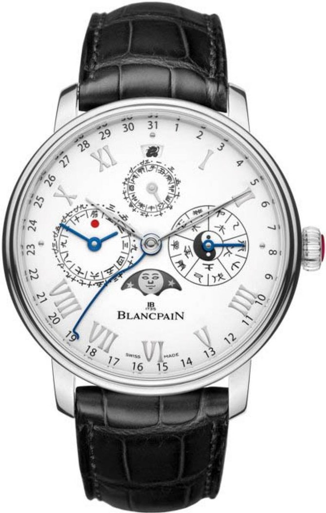Blancpain 00888-3431-55B Villeret CALENDRIER CHINOIS TRADITIONNEL - фото 1