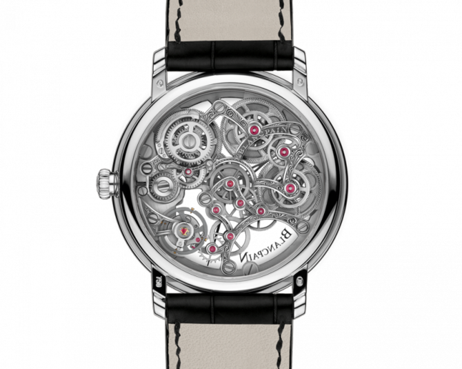 Blancpain 6633-1500-55B Villeret Tradition 8-Day Squelette - фото 2