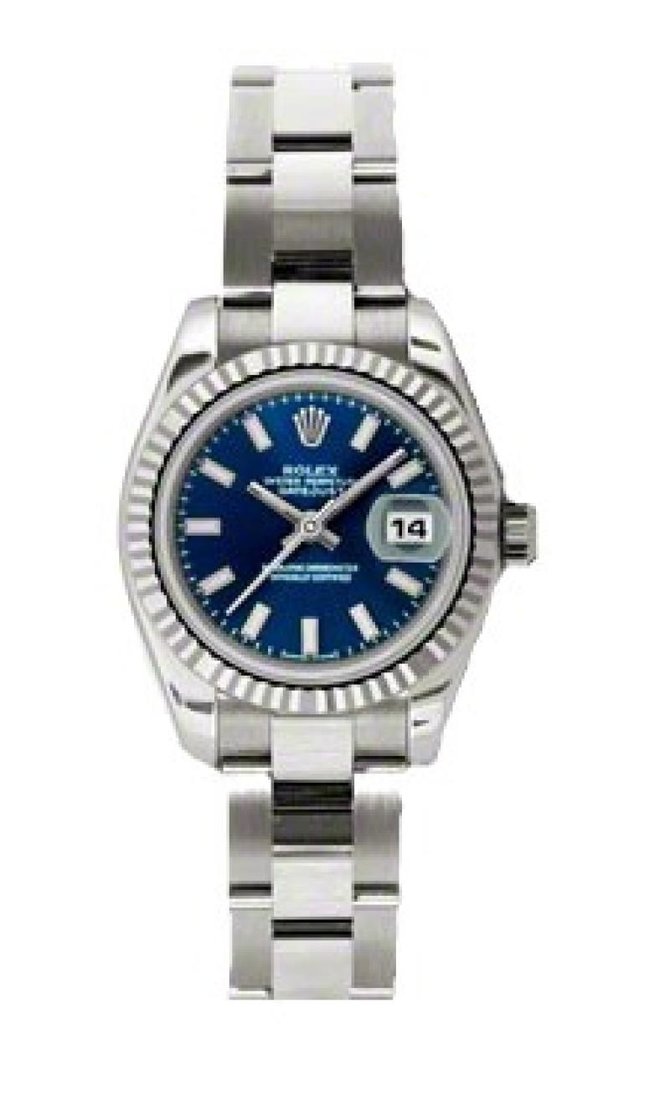Rolex 179179 bso Datejust Ladies 26mm White Gold - фото 1